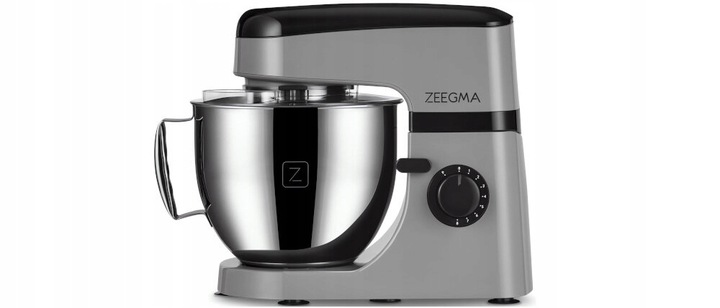 Robot kuchenny planetarny ZEEGMA Planeet Mix 1000W Szary