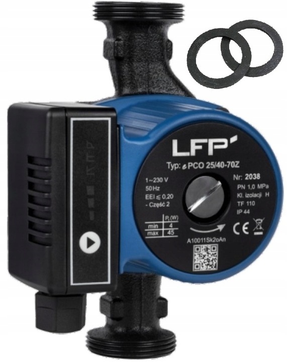 POMPA OBIEGOWA do c.o. LESZNO LFP EPCO 2w1 25/40-70Z