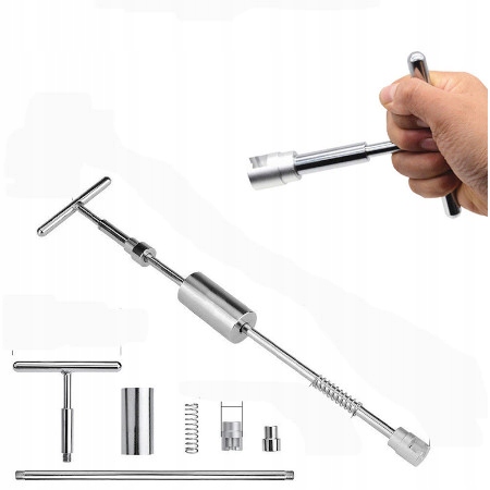 Zestaw do Wyciągania Usuwania Wgnieceń karoseri Młotek + ssak + Pistolet KL