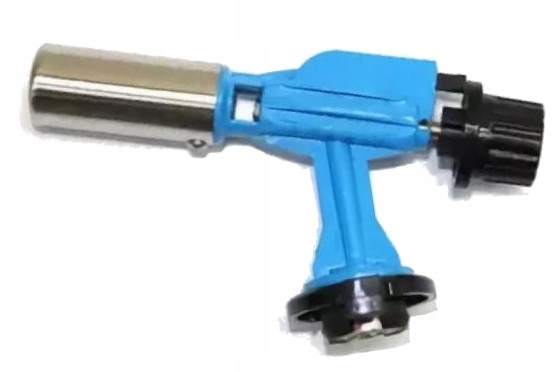 Palnik Gazowy STALOWY Opalarka Na Butlę + 2X Gaz Kartusz Ceramika Lutlampa