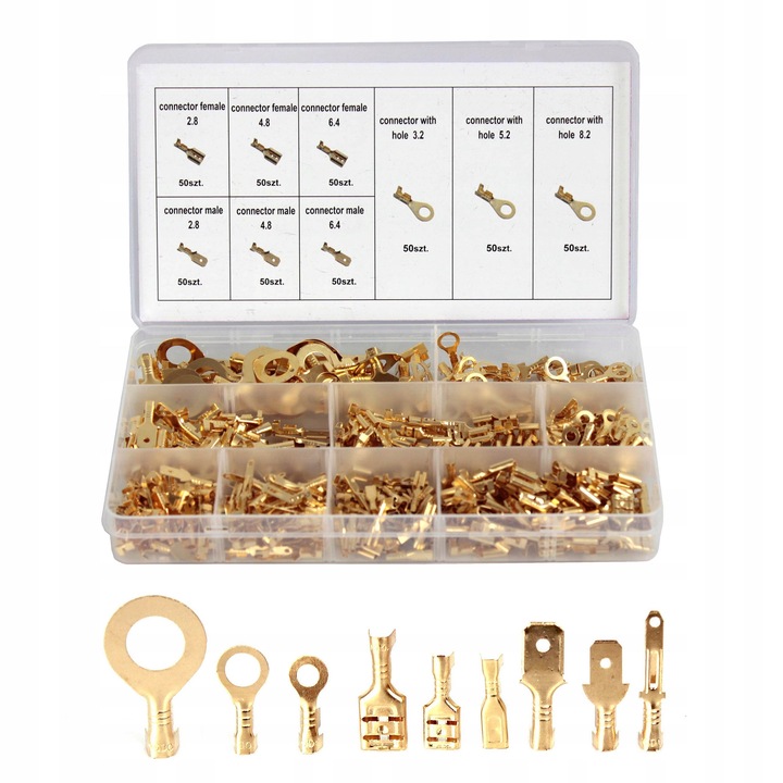 ZACISKARKA PRASKA DO KONEKTORÓW TULEJEK KABLI 0,5-6MM KOŃCÓWKI