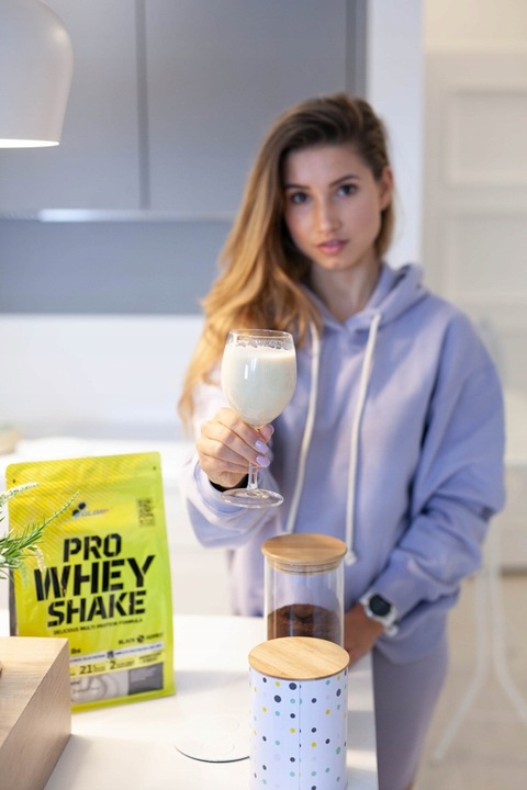 OLIMP PRO WHEY SHAKE BIAŁKO PROTEIN ODŻYWKA BIAŁKOWA 700 g + WPC 30 g