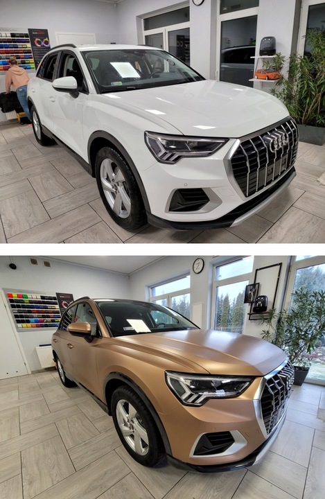 Folia na samochód auto Oracal 970 biały błysk