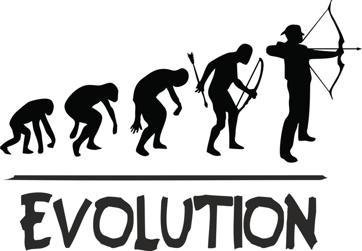 Koszulka EVOLUTION łucznik ewolucja archery