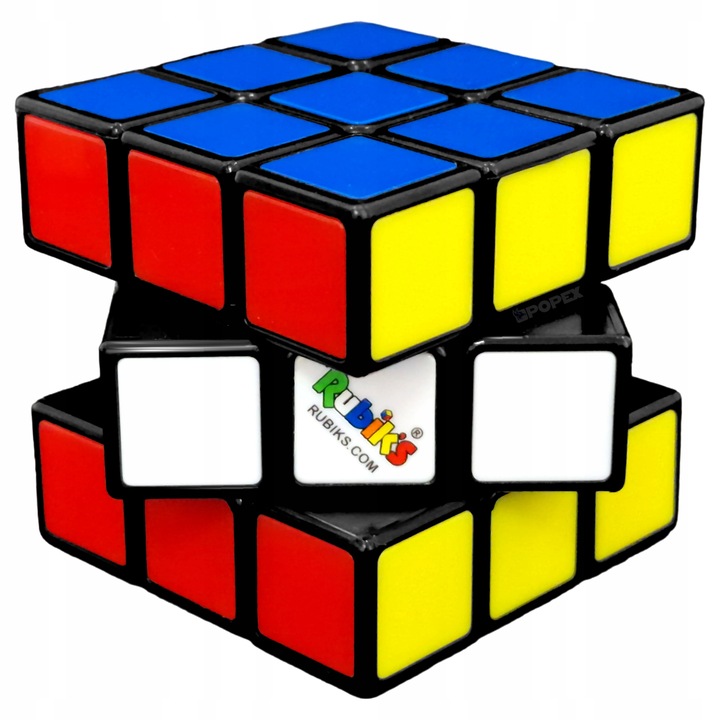 KOSTKA RUBIKA ORYGINALNA RUBIK'S 3x3 + PODSTAWKA + ALGORYTMY SAMOUCZEK PL