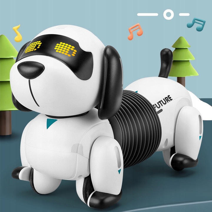 Robot Pies Programowalny interaktywny robo pies zdalnie sterowany robot