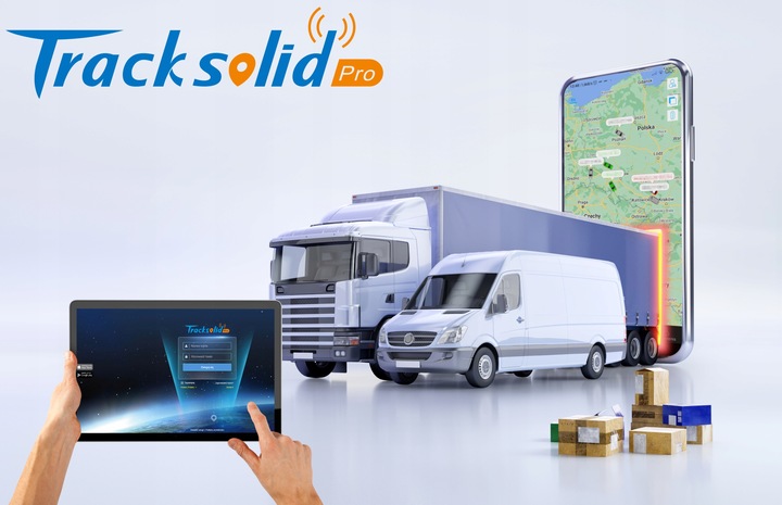 Lokalizator GPS LBS 4G Odcięcie Zapłonu Paliwa IP65 z Serwisem Tracksolid