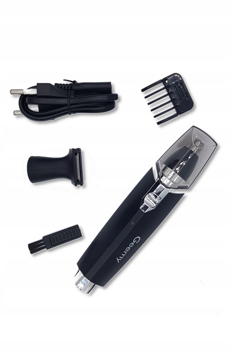 TRYMER MASZYNKA GOLARKA DO NOSA USZU BRODY BRWI GEEMY 2w1 SOLIDNA