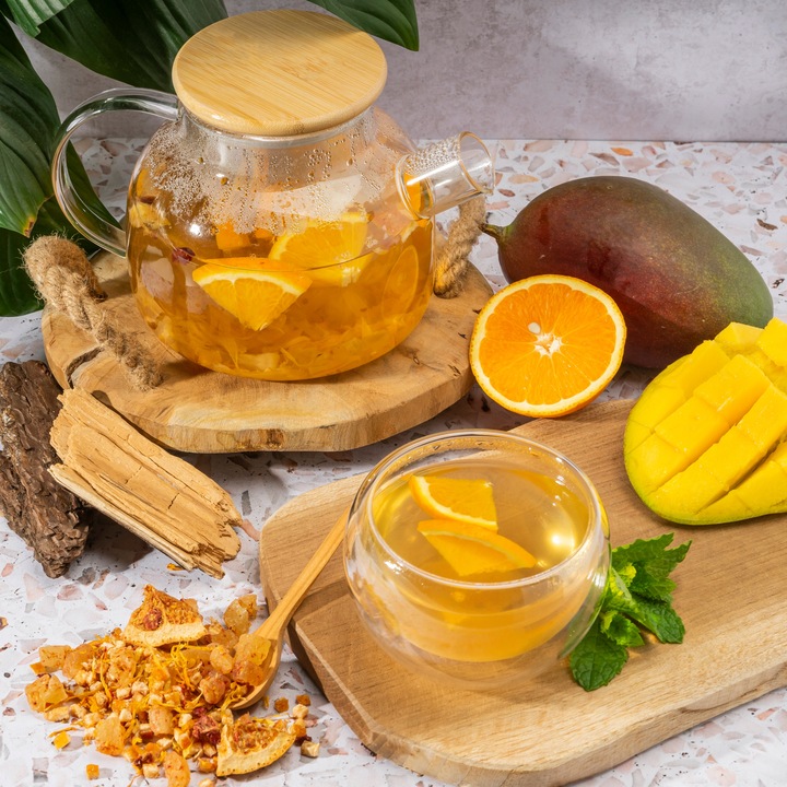 Zestaw herbat UPOMINEK herbaty cytryna w syropie konfitura prezent upominek