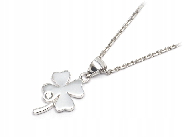 Srebrny ROD. wisior.KONICZYNA łańcuszek, naszyjnik