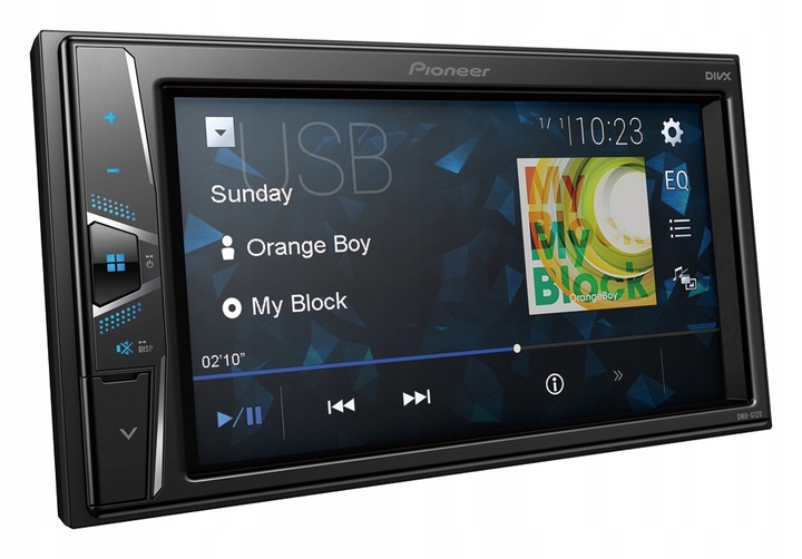 Pioneer DMH-G120 Radio samochodowe 2DIN LCD 6.2'' MPEG-4 JPEG Zielona Góra