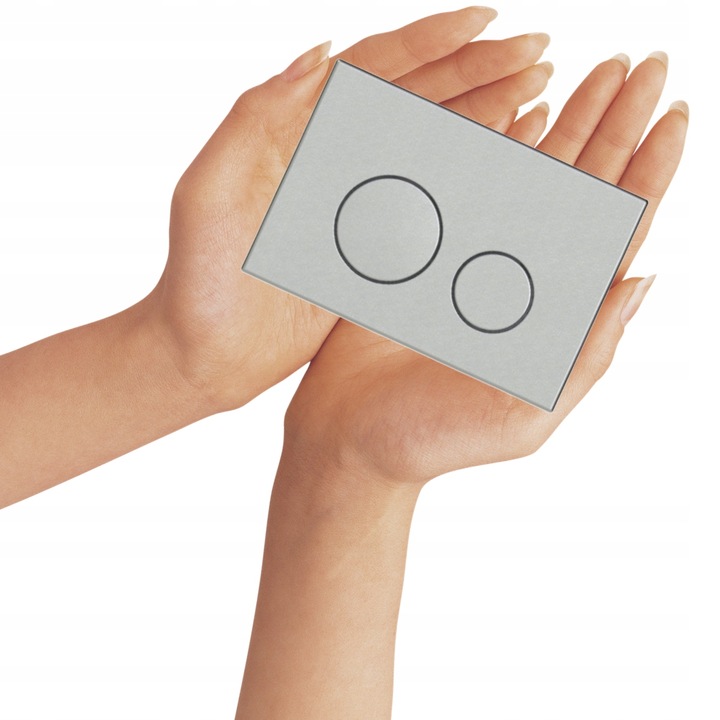 PRZYCISK DO SPŁUCZKI Cersanit CHROM MAT SATYNA WC Przycisk Spłukujący do WC