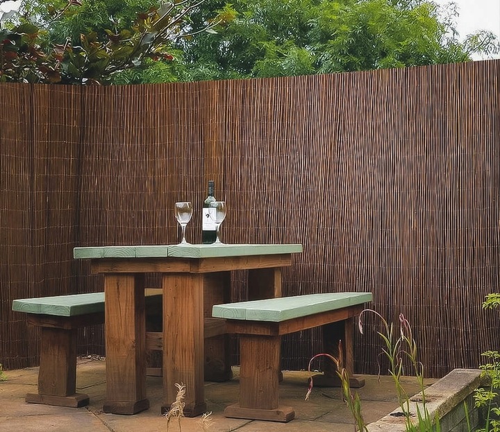 Mata wiklinowa POLSKI PRODUCENT, Naturalna, EKO z wikliny, wiklina 1 x 5 m