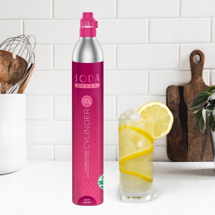 Nabój butla CO2 SodaSpeed quick connect NOWA do saturatora sodastream