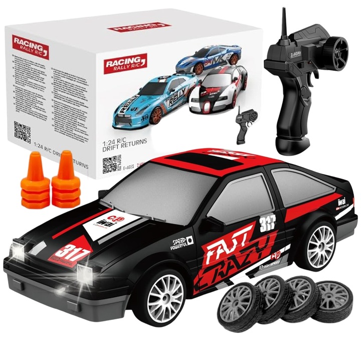 Samochód Auto RC Drift Zdalnie Sterowane Sterowany na Pilot Driftu 4x4