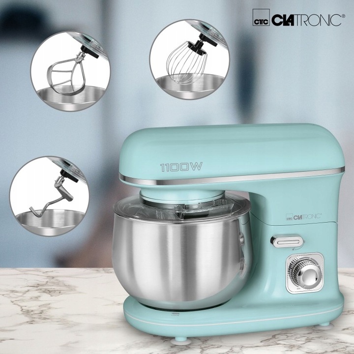 ROBOT KUCHENNY PLANETARNY BLENDER MIKSER UGNIATARKA DO CIASTA 1100W 5L