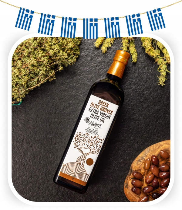 Oliwa Extra Virgin Grecka Delikatna Tradycyjna 1l - ŚWIEŻY ZBIÓR 2024/2025