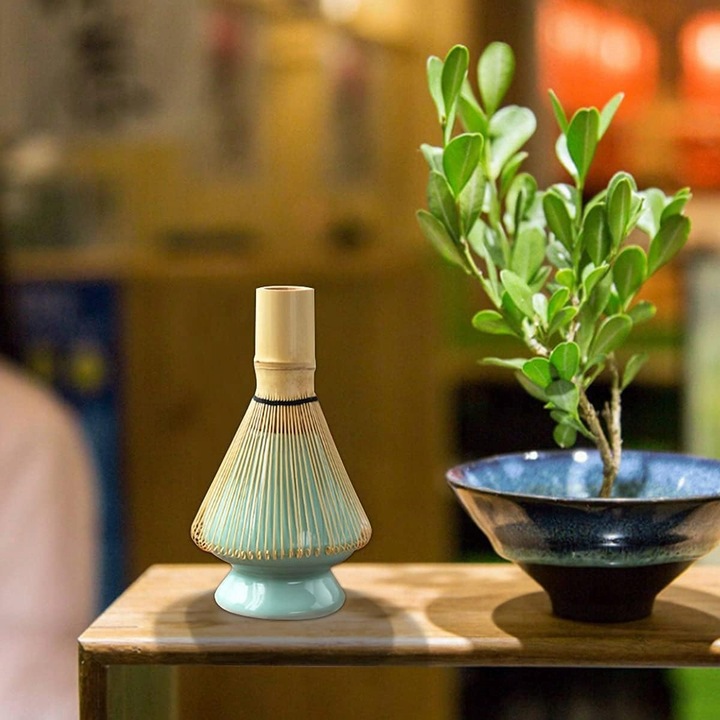 Zestaw Herbata Matcha Japońska Matchy - Miotełka Bambusowa Chasen Chashaku