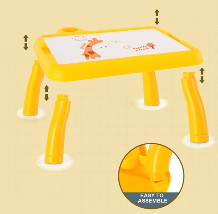 PROJEKTOR TABLICA RZUTNIK DO RYSOWANIA MAZAKI KREATYWNA ZABAWA ŻYRAFA