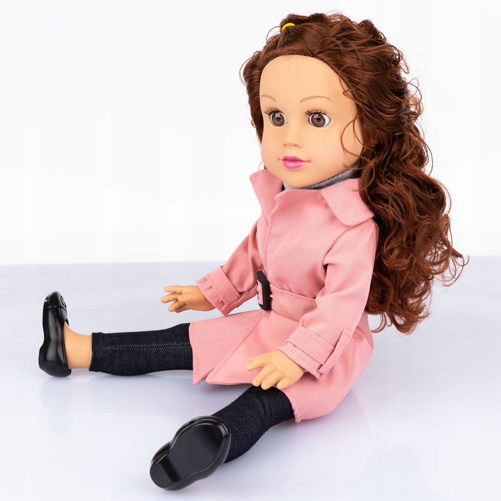 LALKA BOBAS INTERAKTYWNA ŚPIEWA I MÓWI PO POLSKU ANGIELSKU KINDERPLAY 47cm