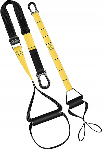 INTEY Zestaw taśm pasów TRX + gumy do ćwiczeń