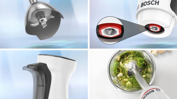 Blender ręczny Bosch MSM4W420 ErgoMaster 800 W Antypoślizgowy uchwyt