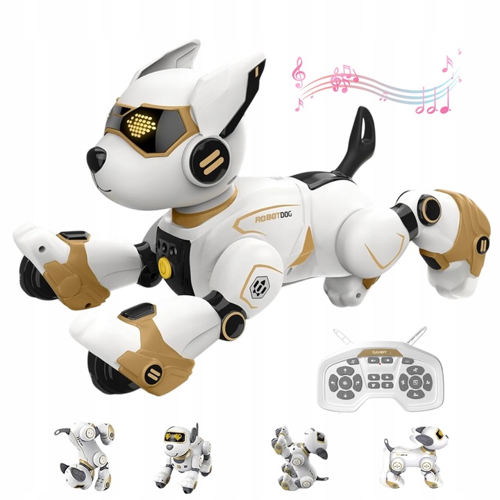 ROBOT PIES ZDALNIE STEROWANY INTERAKTYWNY DO ŚPIEWANIA I TAŃCZENIA