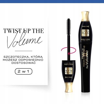 BOURJOIS Twist 2-in-1 Ultra Black nr 52