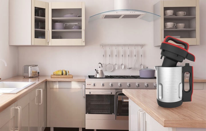 TECHWOOD MOCNY KIELICHOWY POJEMNY ELEKTRYCZNY ZUPOWAR ZE STALI NIERDZEWNEJ