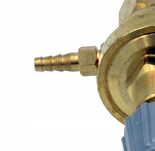 Reduktor CO2/ARGON z dwoma zegarami króciec