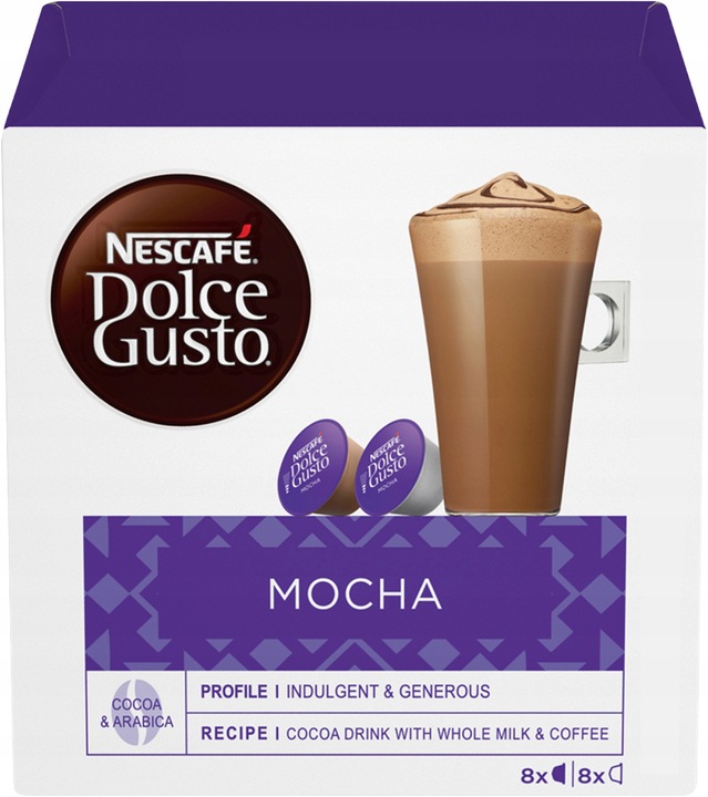 Kapsułki Nescafe Dolce Gusto MOCHA 16 szt