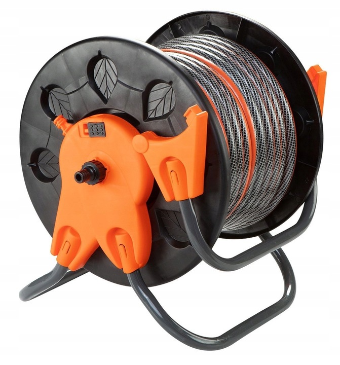 STOJAK NA WĄŻ OGRODOWY, TWORZYWO SZTUCZNE, DO 60 M WĘŻA 1/2" NEO TOOLS