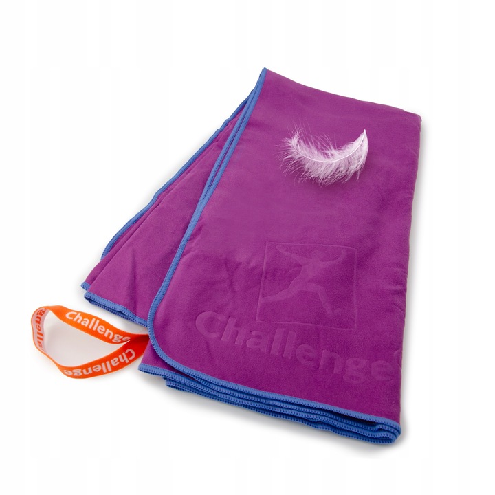RĘCZNIK Z MIKROFIBRY 80x150 cm fioletowy NEW