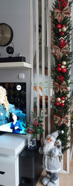 Girlanda ŚWIERK 3 metry 100% PE 300 cm DŁUGA gęsta jak naturalna na poręcz