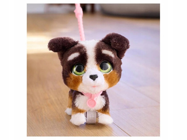 HASBRO FUR REAL WALKALOTS CHODZĄCY PIESEK NA SMYCZY DŹWIĘKI INTERAKTYWNY