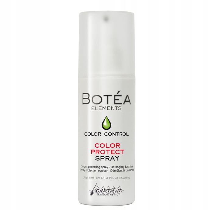 Termoochronny Spray Do Włosów Farbowanych Odżywka Z Filtrem UV Carin 150ml