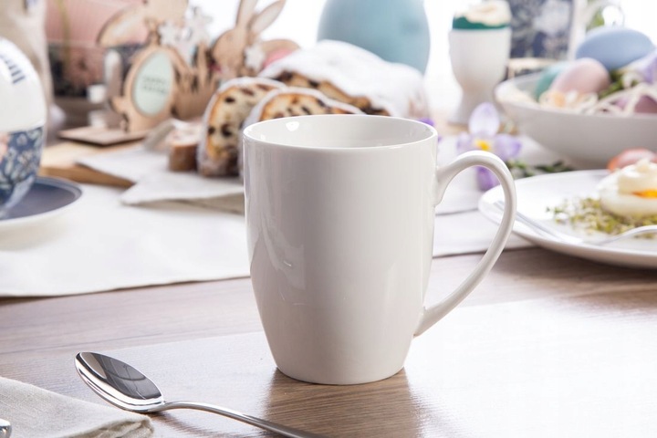 Kubki z uchem do kawy herbaty zestaw kubków 6 szt Altom Design Bella 320 ml