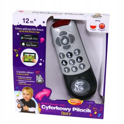 DUMEL DISCOVERY CYFERKOWY PILOCIK SZARY DD42398