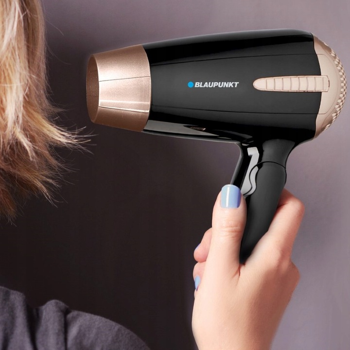 Suszarka BLAUPUNKT HDD 301BK Czarna SKŁADANA Rączka Turystyczna