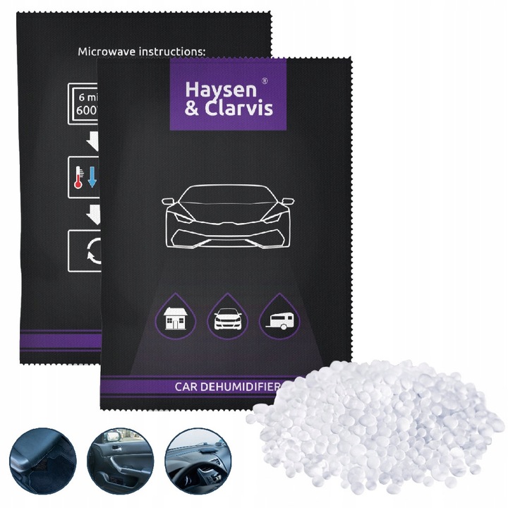 Pochłaniacz wilgoci duży XXL 1kg pochłaniacz wilgoci do auta samochodowy