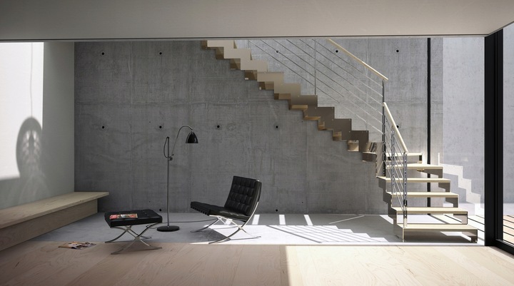 e-concreto Beton Architektoniczny Tynk ZESTAW na 30m2 (szary)