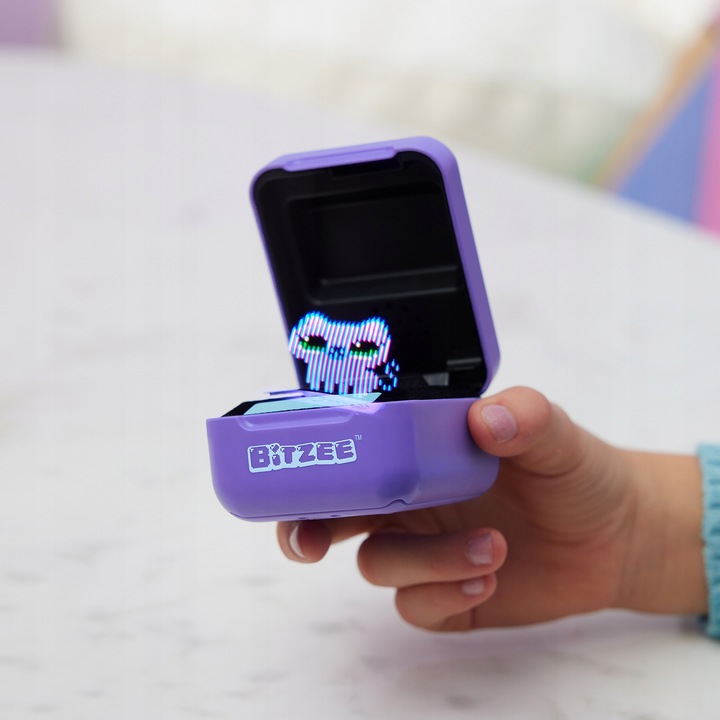 SPIN MASTER Zwierzątko interaktywne Bitzee fioletowy