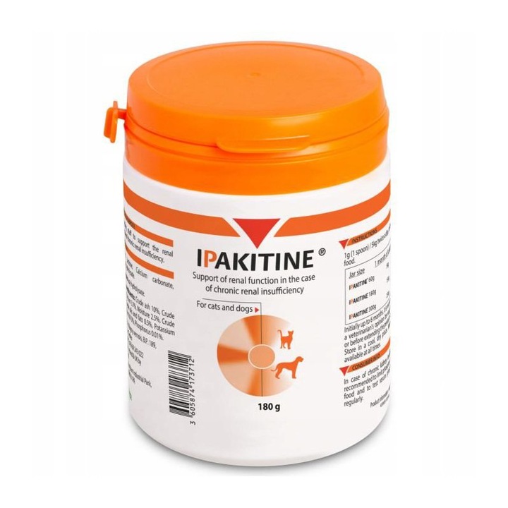 IPAKITINE 180g Vetoquinol Psy Koty Wsparcie Nerek