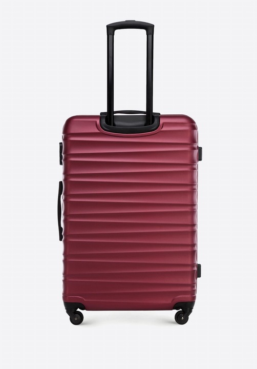 Walizka duża z ABS-u WITTCHEN 56-3A-313-31 bordowa lekka twarda wytrzymała