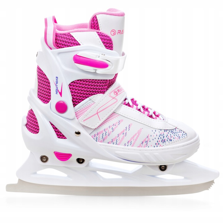 Rolki Wrotki Łyżwy 4w1 Regulowane RAVEN Grace 31-35 LED