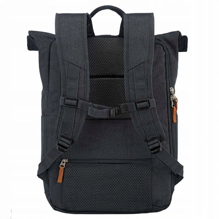 Plecak miejski rolowany Travelite Basics 35l na laptopa 15,6" antracyt
