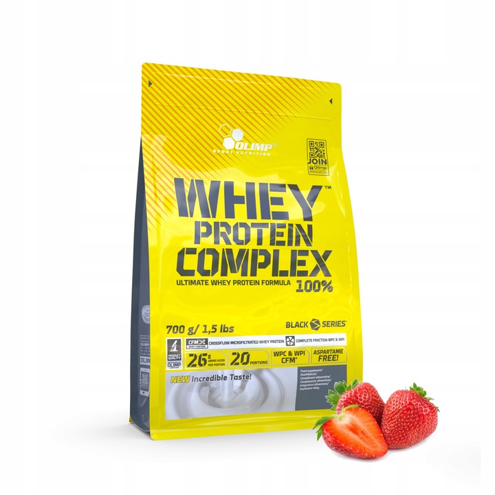 OLIMP WHEY PROTEIN COMPLEX 100% 700G ODŻYWKA BIAŁKOWA BIAŁKO SERWATKOWE WPC
