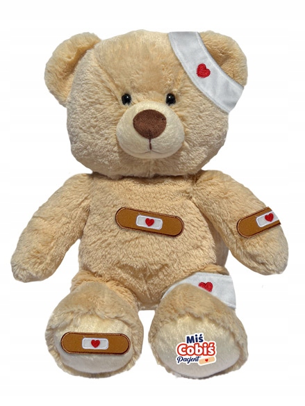Miś Cobiś Pacjent Interaktywny Miś Misio Plasterek