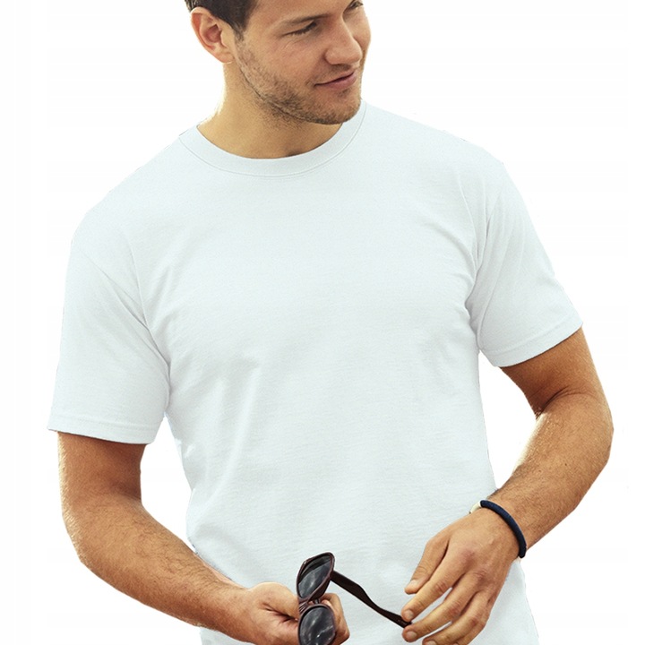 Fruit NAJGRUBSZY T-SHIRT koszulka white M