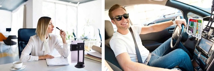 ALUMINIOWY UCHWYT SAMOCHODOWY TABLET 7 DO 11cali